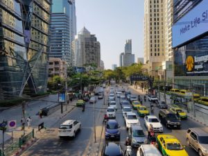 タイ_バンコク_ウィッタユ通り_Thailand _Bangkok_Ploen Chit Wireless Road