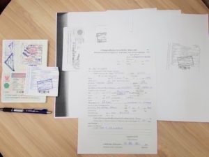 タイ_ビザ延長_申請書_Thai_Visa_Application Form