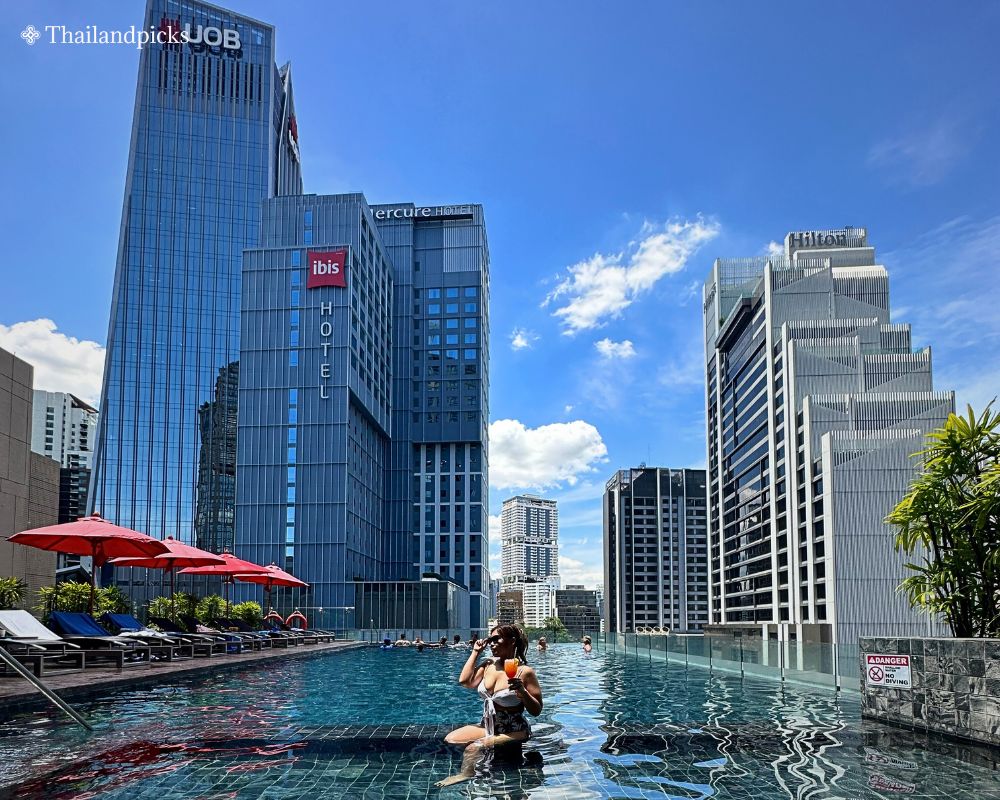 スカイビュー ホテル バンコク_Skyview Hotel Bangkok_プール1_Thailandpicks
